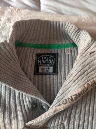 Jersey Hinton gris talla 146-152
