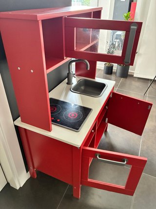 Cocina Infantil Ikea Roja