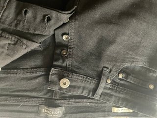 Pantalón corto negro hombre Talla 40