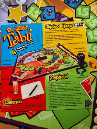 El Gran Tabú Juego de Mesa Parker 2006