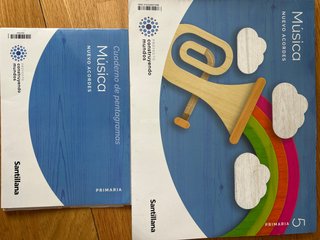 Música 5 Primaria Santillana Cuaderno
