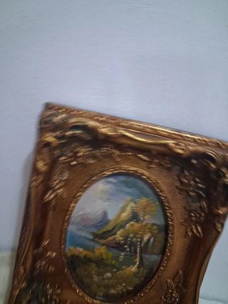 Quadro vintage dorato