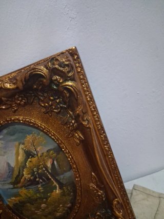 Quadro vintage dorato