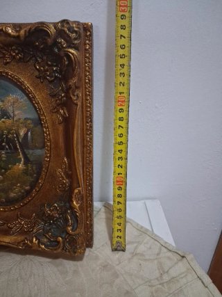 Quadro vintage dorato