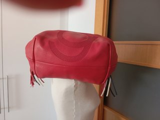 Bolso Purificación García Piel Rojo
