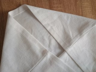 Vestido H&M blanco sin tirantes