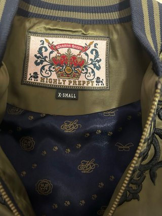 Chaqueta bomber larga