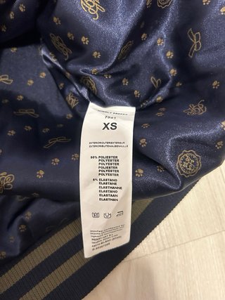 Chaqueta bomber larga