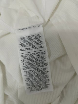 Camiseta Nike Dri-FIT Blanca Manga Corta