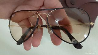 Aviadoras de Ray Ban leathers made in USA