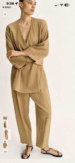 Traje Zara: Pantalón y Chaqueta Cruzada