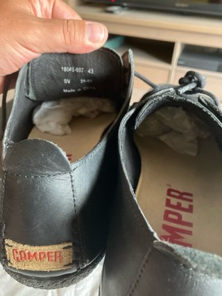 Zapatos Camper Peu Piel Negro Talla 43