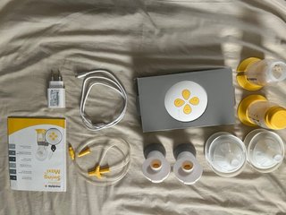 Sacaleches Eléctrico Doble Medela Swing Maxi