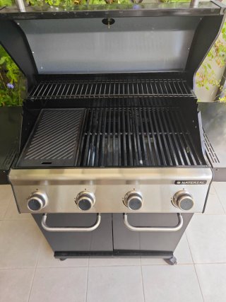 Barbacoa 14 kW 4 Quemadores gas