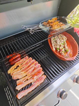 Barbacoa 14 kW 4 Quemadores gas