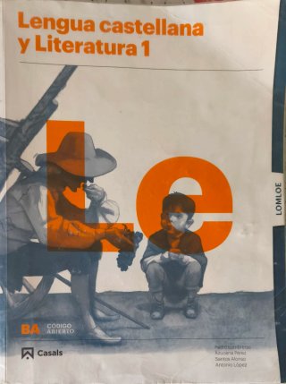 Lengua castellana y literatura 1, Le Bachillerato
