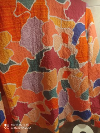 Camisa estampada multicolor