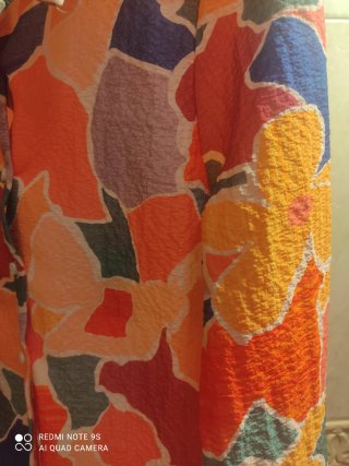 Camisa estampada multicolor