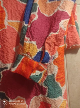 Camisa estampada multicolor