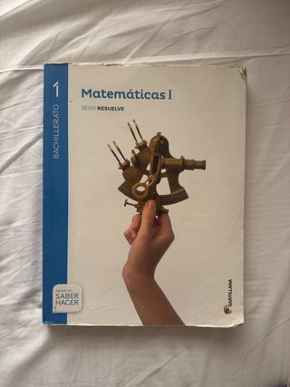 Matemáticas I Bachillerato 1, Santillana