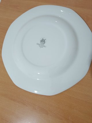 🇪🇸 PONTESA Fuente Porcelana Octogonal Acanthus