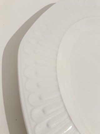 🇪🇸 PONTESA Fuente Porcelana Octogonal Acanthus