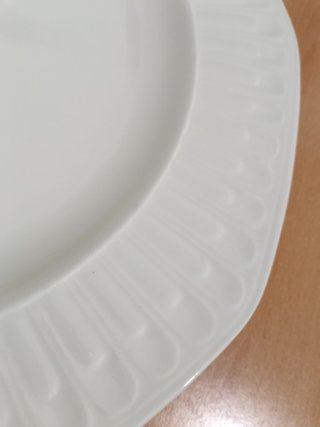 🇪🇸 PONTESA Fuente Porcelana Octogonal Acanthus