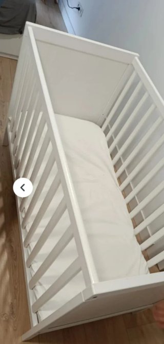 Cuna blanca Ikea
