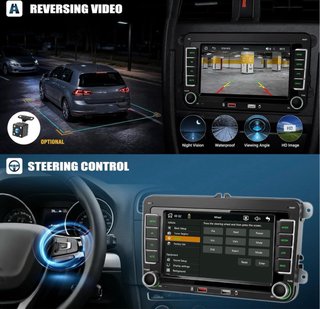 Pantalla CarPlay, para Volkswagen Seat Škoda