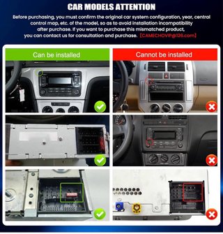 Pantalla CarPlay, para Volkswagen Seat Škoda