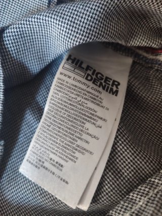 Camisa Hilfiger Denim manga larga hombre