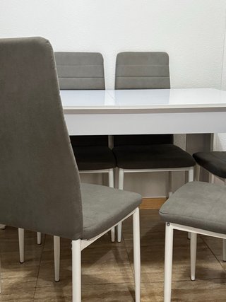 Mesa extensible + 6 sillas