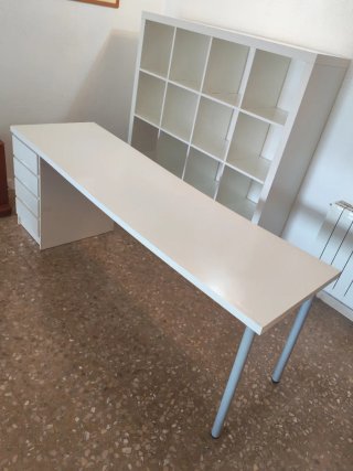 Scrivania Lagkapten con cassettiera Ikea