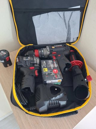 Pack Taladro Atornillador Parkside 12V