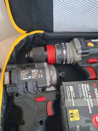 Pack Taladro Atornillador Parkside 12V