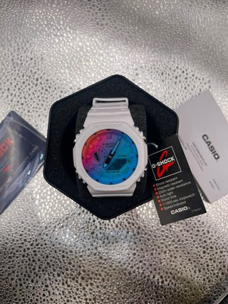 Reloj Casio G-Shock Carbon Core Guard Blanco