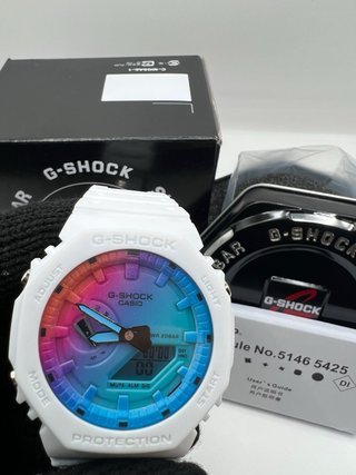 Reloj Casio G-Shock Carbon Core Guard Blanco