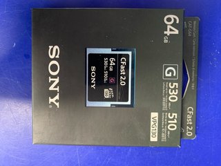 Tarjeta Sony CFast 2.0 64GB VPG130