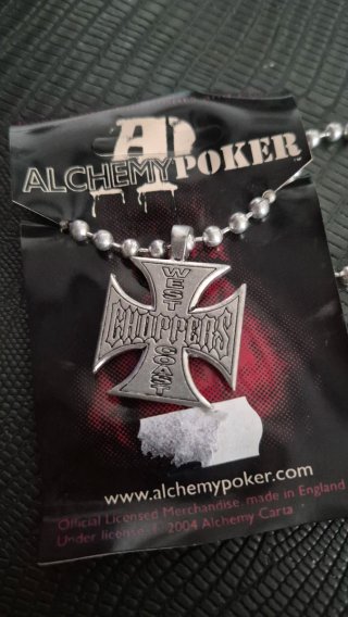 Colgante WCC Alchemy Poker Plata