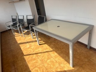 Mesa y 4 Sillas Exterior