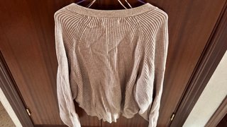 Cardigan Pull&Bear beige talla L