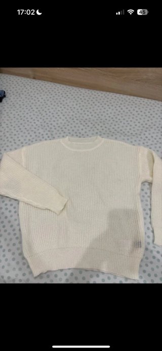 Jersey Shein Blanco Talla S