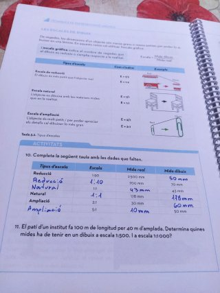 Tecnologia 1, Secundària Llibre de treball