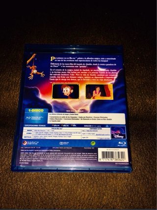 Blu-ray Aladdin Disney