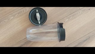 Vaso y cuchillas batidora