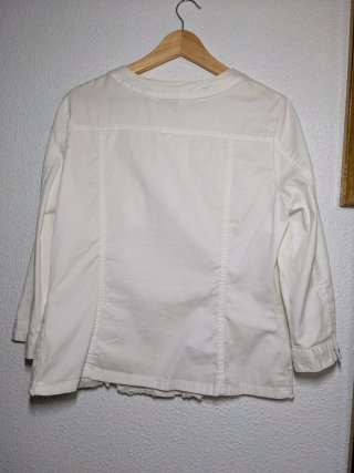 Chaqueta Punto Roma Blanca Talla 40