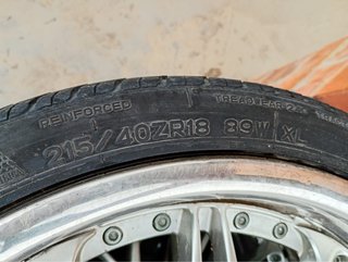 Llantas de aleación cromadas