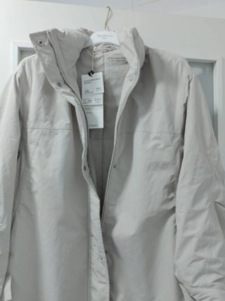Gabardina Oysho Gris Talla S/M Nueva