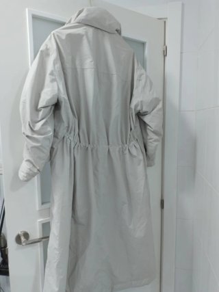 Gabardina Oysho Gris Talla S/M Nueva
