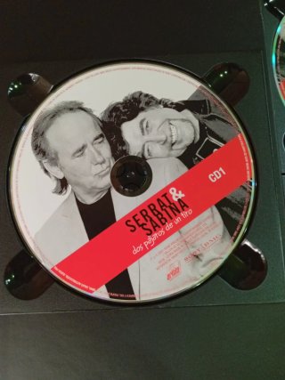 Caja Serrat & Sabina CD+DVD + Libreto